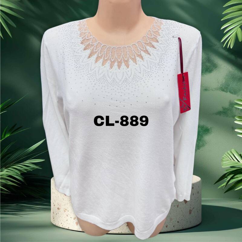 Swetry damskie Roz L-3XL. 1 kolor. Paczka 10 szt